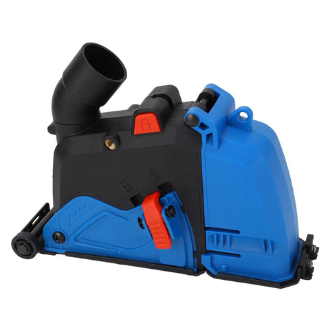 Heavy Duty Angle Grinder Dust Collecting Guard With Quick Slide Hookup And Adjustable 0 To 45 Mm Depth Universal Fit For 4 And 5 Inch Tools