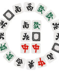 100 Pcs Mahjong Beads For Jewelry Making With Pre Drilled Holes Charms Miniature Tile Spacers For DIY Earrings Bracelets And Necklaces Polymer Clay