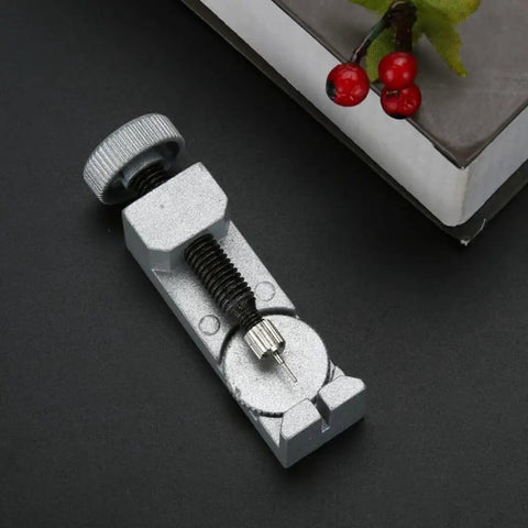 Stainless Steel Watch Band Remover Tool Kit For Adjustable Link Pins Bracelets Spring Bars And Sets on black surface