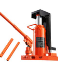 Heavy Duty Hydraulic Toe Jack Offering Five Ton Lift And Ten Ton Top Hoist For Shops And Factories seamless welded steel with accessories.