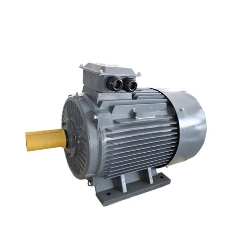 Three Phase AC Brushless Permanent Magnet Synchronous Variable Frequency Drive Motor With Vertical Speed Control For Industrial Use Sturdy Build Easy Install Rock Solid Performance YYT100L 7.5kW 302W front view