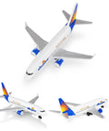 Allegiant 1/400 Diecast Airplane Model For Collectors, Ultra Detailed Plastic And Metal Display Replica, 5.83 Inch Length