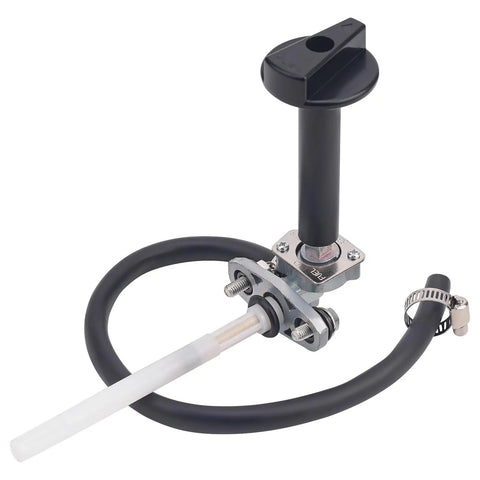 Fuel Valve Petcock Shut Off Tank Switch Kit And Fuel Filter Kit Compatible With Recon 250 Rancher shown with tubing