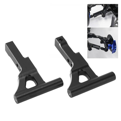 Beefed Up Front Suspension Arm Upgrade Kit For 3Racing Sakura D5 One Tenth RC Car, Includes Two Metal Front Lower Control Arms And Two Screws, Durable Aluminum Alloy Construction For Lightweight, Strong, Precise Handling