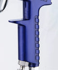 Score This Professional HVLP Mini Paint Spray Gun With A Precision 0 8 Mm Nozzle Kit showing ergonomic grip and connection area.