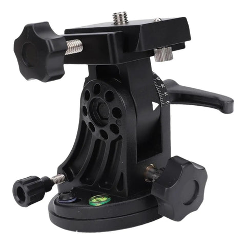 90 Degree Adjustable EQ Wedge For Astronomy, Aluminum Telescope Mount Accessory with knobs and tilt angles visible
