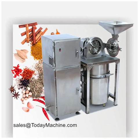 Heavy Duty Wet And Dry Grinder For Small Grains And Corn Commercial Powder Grinding Machine Industrial Pulverizer With Stainless Steel Construction