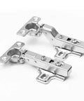 Mini Hydraulic Cabinet Hinges With Soft Close Damper Easy Install Narrow 26mm Cup For Small Cabinets And Cupboards Quiet Self Damping Door Hinges