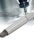 FtVogue 45# Steel Drill Chuck Arbor With MTA2 B16 MT Taper Shank And B16 Taper Hole, Hrc55 Hardened connecting rod for machines.