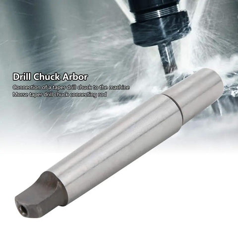 FtVogue 45# Steel Drill Chuck Arbor With MTA2 B16 MT Taper Shank And B16 Taper Hole, Hrc55 Hardened connecting rod for machines.