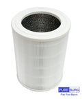Two Pack Replacement Filter For BISSELL Air180 Air Purifier 3496A Part 3502 H13 True HEPA Activated Carbon 3 Stage Filtration