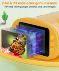 2.0 Inch Screen Kids Microscope With 1000X Digital Magnification, Super Portable Pocket Handheld Microscope For Kids, Kid Friendly Educational Science Toy Gift For Boys And Girls Ages 4 To 12, Great For Home School And Fun Experiments. 2-inch IPS screen