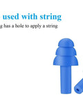 Soft Reusable Silicone Ear Plugs For Swimming Sleeping And Concerts With Individually Wrapped Waterproof Ear Protection