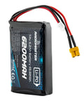 Beefy 7.4V 2S 6200mAh LiPo Battery With XT30 JST XH Connector for Boxer TX16S Remote Transmitter and RC Car Drone Controller