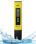 Digital pH Meter For Water With ATC Auto Temperature Compensation 0.01 pH Resolution 0 To 16 pH Range Fast Tester in water splash