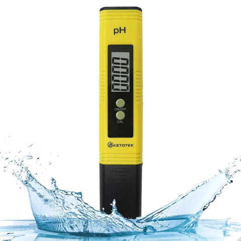 Digital pH Meter For Water With ATC Auto Temperature Compensation 0.01 pH Resolution 0 To 16 pH Range Fast Tester in water splash