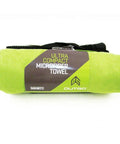 Quick Dry Microfiber Towel for Gym Travel and Camping Nav Green Large 30x50 Inches Ultra Absorbent Fast Dry Lightweight with Snap Loop