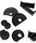 12-Pack Non-Slip Mini Bench Vise Pads Anti-Pinch Gaskets for workbench protecting soft materials, easy on off install