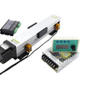 Workhorse SFU1605 1610 Ball Screw Linear Guide Module With Heavy Duty Dust Proof Seal For Slick CNC Sliding Table And Tight Precision Motion Stage Automation Kit close-up view with motor and control unit.