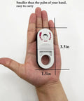 Universal Network Wire Stripping Tool For Cat5e To Cat8, Coaxial Cable Stripper And Cutter in hand showing compact size