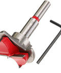 Straight Shooter 35Mm Forstner Bit Heavy Duty Hinge Hole Saw Tungsten Carbide Woodworking Drill Tool with hex key