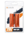 4 Pack Aluminum Snap Caps For 12 Gauge And 20 Gauge Shotguns Safe Dry Fire Training Rounds Reusable Dummy Ammo For Practice No Primers No Explosives Safe To Load Durable Aluminum Construction in packaging