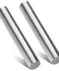 2-Pack 6 Inch Long 1 Inch Diameter 1018 Carbon Steel Bars Cold Rolled Unpolished Finish For Metalworking Shafts Gears Lathes And DIY Projects