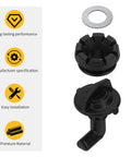Beefed Up Hood Latch Toggles With Grommets And Washers Kit For Polaris RZR UTV Models shown with washer and grommet
