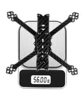 F4 X1 175mm FPV Racing Drone Frame Kit Carbon Fiber Quad Frame Rack For DIY RC Drones on scale showing 56g