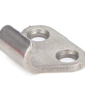 Heavy Duty Toggle Clamp Latch Adjustable Stainless Steel Draw Catch With 450 Pound Capacity close-up of metal latch with holes for fastening