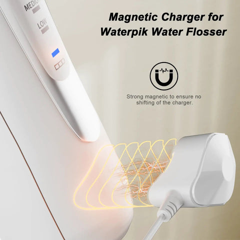Magnetic Replacement Charger Cord For Water Flosser, Compatible With WP 560 562 563 567 569, Easy Plug And Charge No Fuss Power Cable