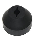Black Durable Rubber Winch Line Stopper and Synthetic Cable Saver for ATV UTV Jeep and ORV Winches Protects Hawse and Roller Fairleads