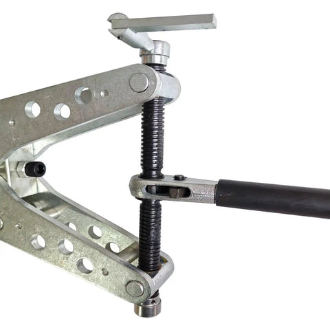 Manual Sheet Metal Hole Punch Kit For Steel Aluminum Copper And Stainless Steel Portable Punch Tool close-up view