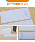 20 Pack White Paper Envelopes For Office And Party Invites Thick Paper With Strong Security Reusable Design For Sending Letters