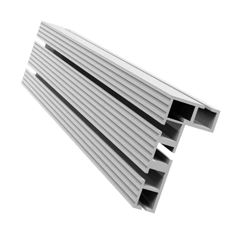 Heavy Duty Aluminum Router Fence Extension For Workshop Tables Handles Repetitive Cuts Like A Dream With Precision T Slot Track And Quick Release Stop Block, close-up view of CNC milled aluminum.