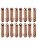 Heavy Duty 20 Pack Mig Welding Contact Tips T045.045 Diameter, copper tips arranged for smooth wire feed and stable arc control.