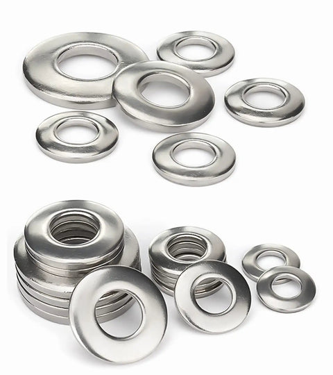 225 Pieces Belleville Spring Washers Kit M3 To M12 Metric Conical Washers For Preload And Tightening Joints Built To Last 304 Stainless Steel DIN 6796 Compliant Heavy Duty Assortment Set For Bolts And Bearings, assorted sizes