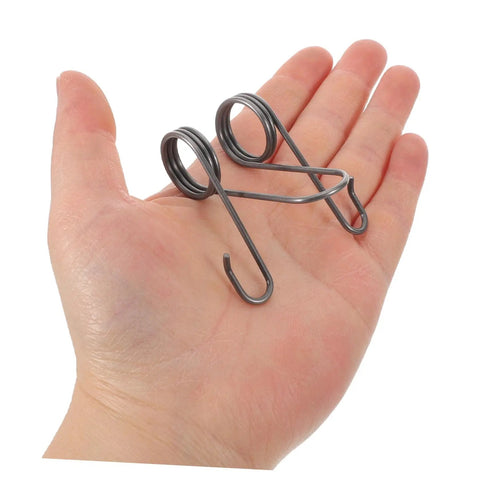 Heavy Duty Steel Seeder Springs For Corn Planting Machines And Hand Seeder Tools Wear Resistant Easy Install Planter Parts For Farm And Garden With Precise Elasticity, 2 springs in hand