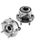 Two Piece Front Wheel Bearing Hubs For Ford Edge Fusion Lincoln MKX MKZ Continental Nautilus Replacement Pair Wheel Bearing Hubs Assembly Front Bearings Built To Last