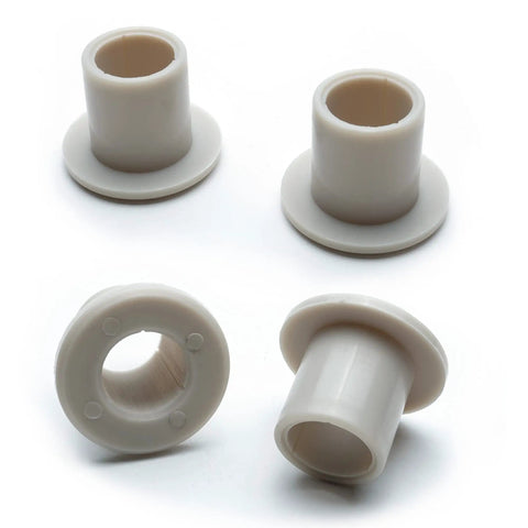 Front Wheel Flange Bushing Bearing Rebuild Kit For XT1 Series Lawn Tractors 2015 2019 Includes All Hardware For Two Front Wheels And Deluxe Domed Hub Caps, 4 nylon bushings