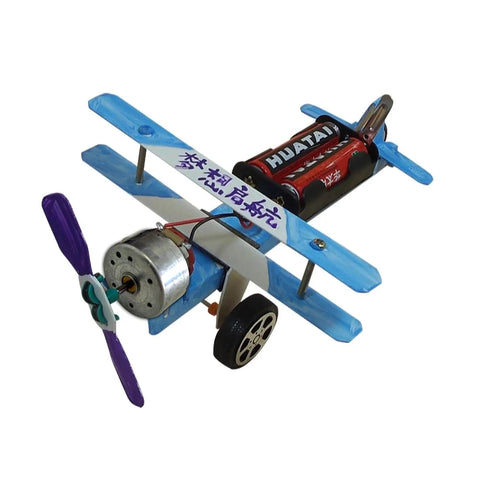 DIY airplane model powered by 3 Piece 5V DC Motors With 6000 RPM Mini Electric Motors With 10cm Wire Leads for robotics projects