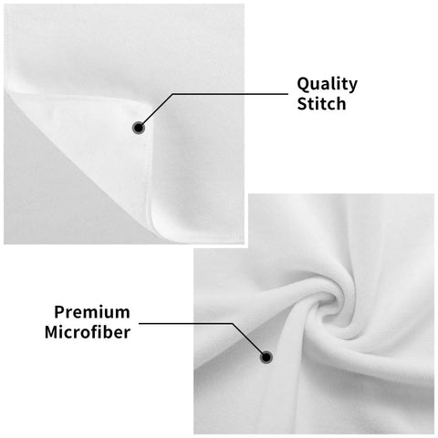 Close-up of Ultra Soft Microfiber Bath Towel For Adults Quick Dry Absorbent Gym Pool Shower Bathroom Daily Use showing stitch and microfiber detail.