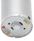 Awesome 12V DC Gear Motor With All Metal Gears And Pure Copper Coils For Smoother Low Speed Operation And Long Durable Life In Your Automated Gearbox Projects - motor base view