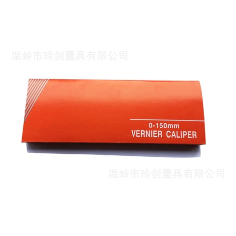 Packaging for Stainless Steel Caliper Measuring Tool 150mm With 0.001 Inch And 0.02 mm Graduation, Inch, Metric.