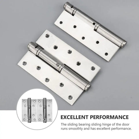 Self Closing Stainless Steel Door Hinges for Interior and Exterior Doors, heavy duty, hidden hinge design, rust resistant