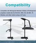3 Blade Trolling Motor Propeller For Motorguide Machete III Compatible, showing propeller compatibility with multiple models