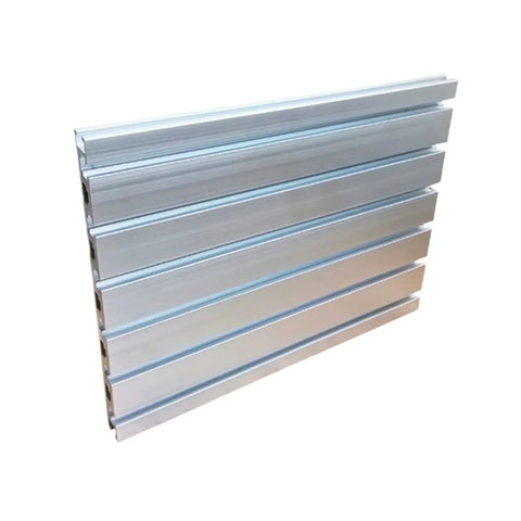 Top Shelf T Slot Aluminum Extrusion Profile 20x24mm, Straight Shooter Guide Rail Frame For CNC Routers And 3D Printers, Heavy Duty Framing Bar For Precision Builds, aluminum rail