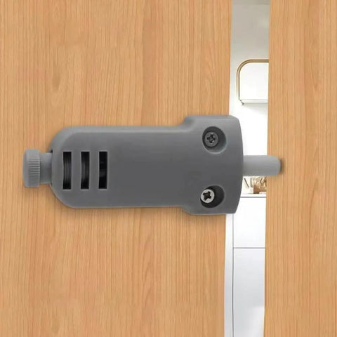 Soft Close Damper For Kitchen Cabinets And Bathroom Drawers With Silent Buffer System Easy Screw Install ABS plastic construction mounted on wood.