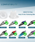 Dustbuster Handheld Vacuum Filter Replacement HNVCF10 Fits HNVC115 HNVC215 HNVC220 Series 4 Pack, filter and compatible models