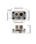Compact Indoor Lidar And Flow Sensor Module For Drones And Robots, Precise 12m Ranging, Lightweight 33x21x17mm Transducer